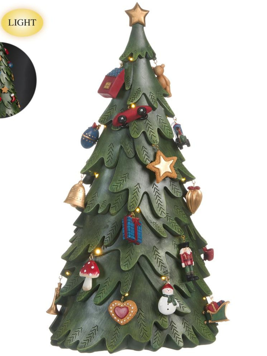 Battery-operated Decorative Tree 24.5''